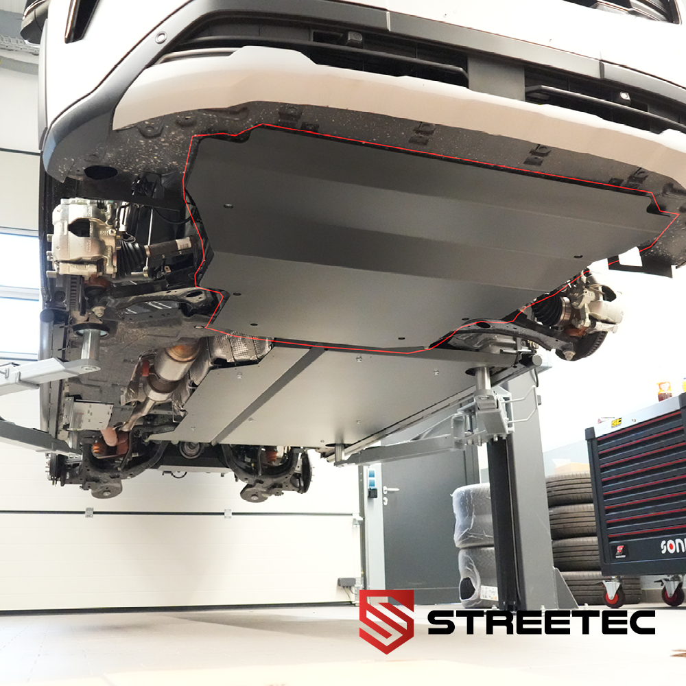 STREETEC Motorschutzplatte für Ford Transit / Tourneo Custom V710