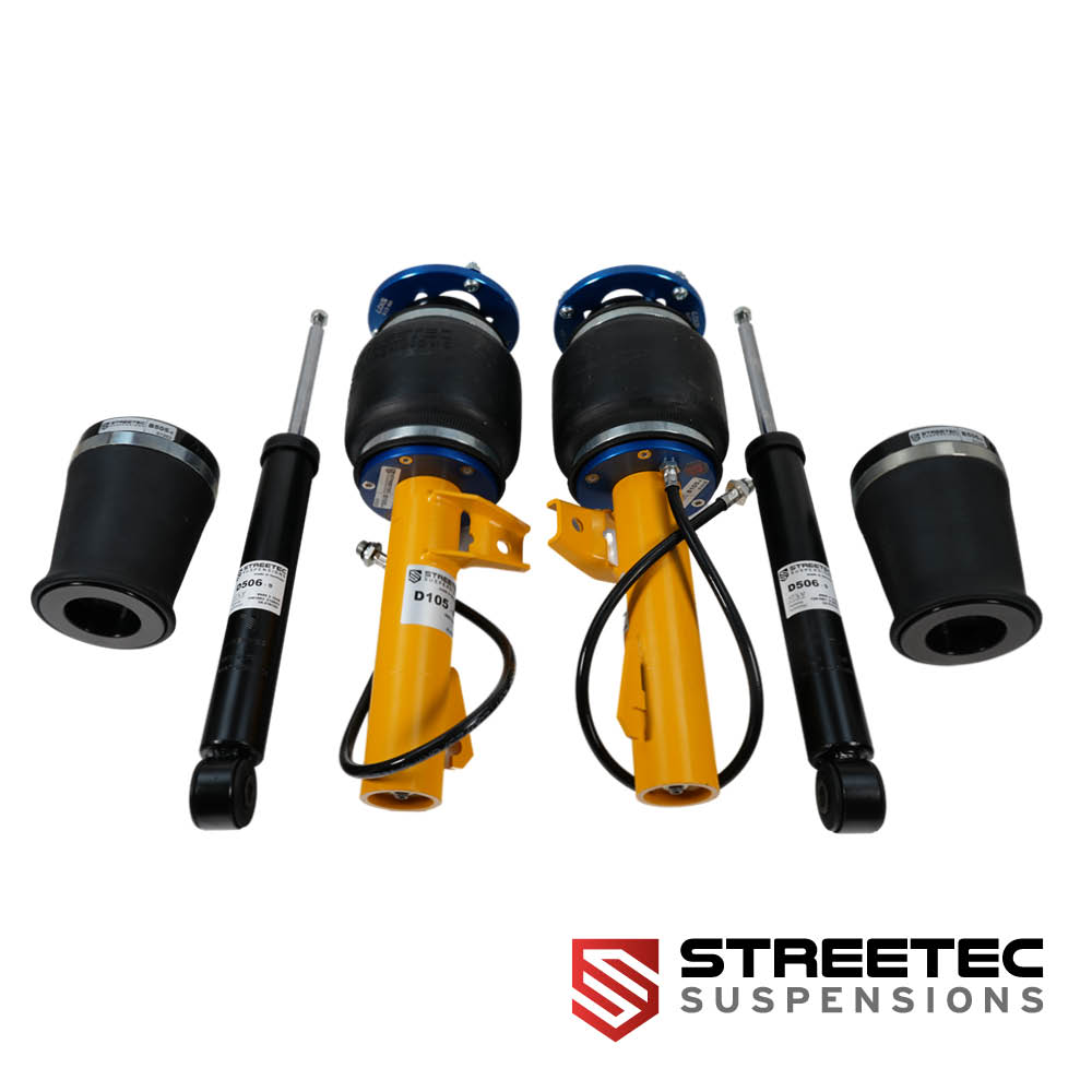 performance PRO - Air Suspension with Top Mounts - VW Golf 5/6 Platform - 55 mm