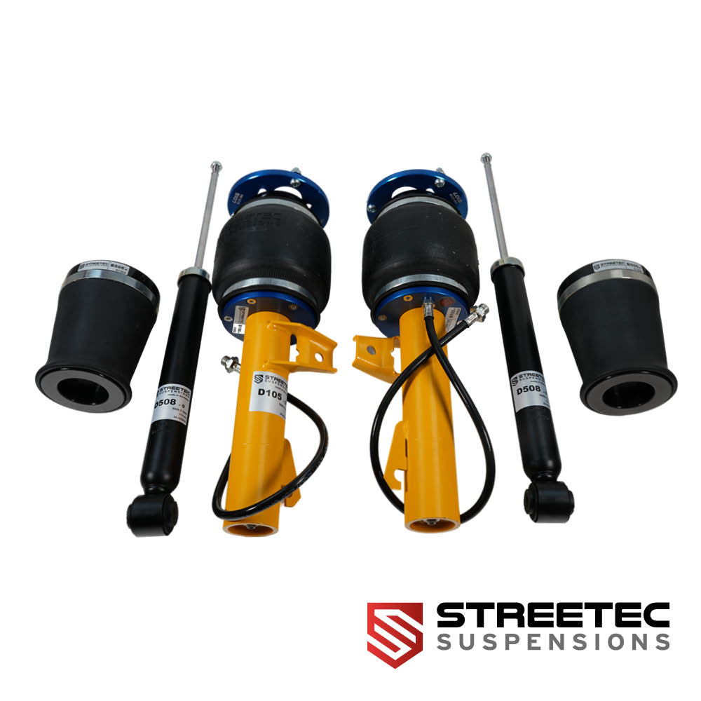 performance PRO - Air Suspension with Top Mounts - VW Golf 7/8 MQB - 55 mm Torsion Beam