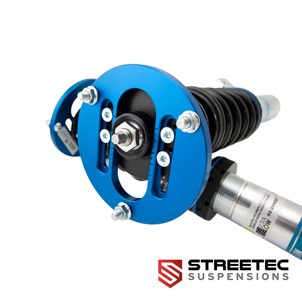 ultraLOW - Coilovers with Top Mounts - VW Golf 5/6 - 55 mm - Rear up to 1000 kg
