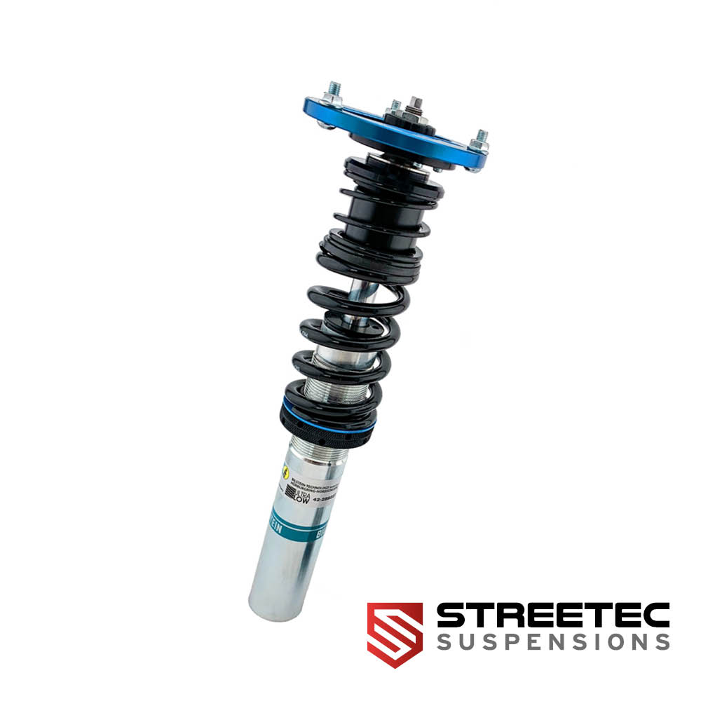 ultraLOW inox - Coilovers with Top Mounts - VW Golf 5/6 - 50 mm - Rear up to 1000 kg