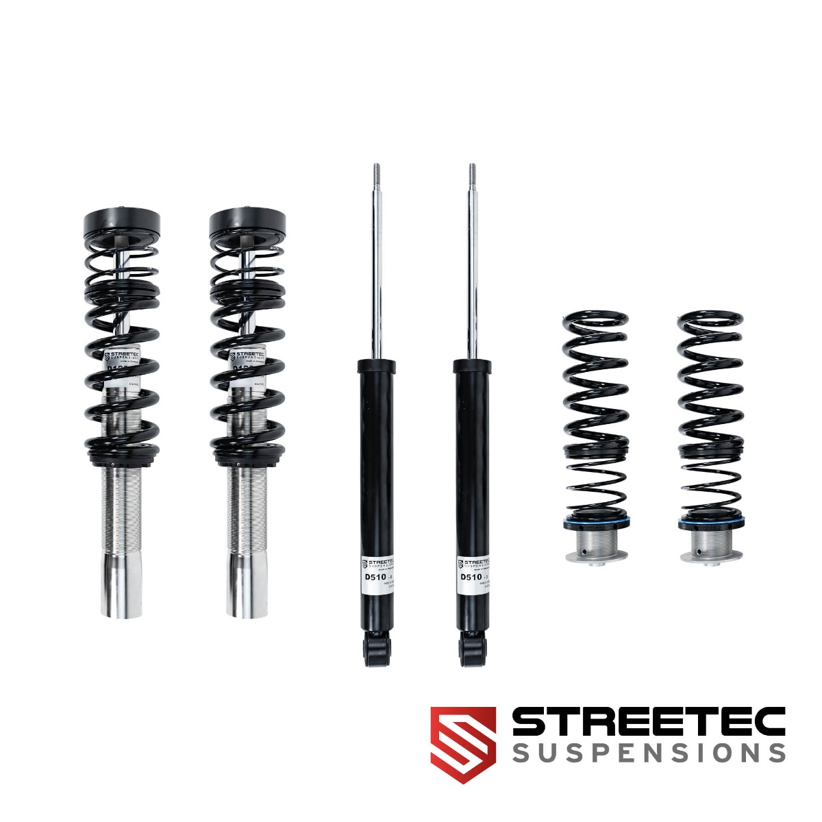 ultraLOW inox - Coilovers - Audi A4 B8, A5 8T, A6/A7 C7