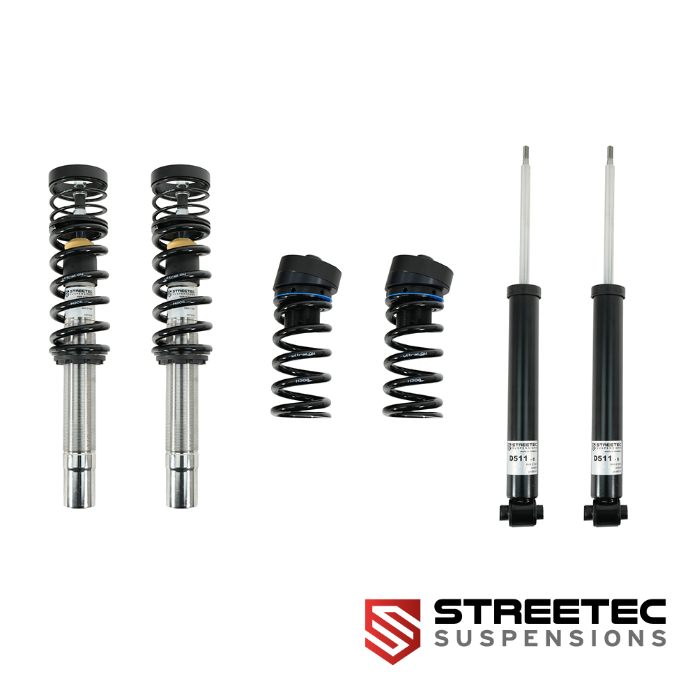 ultraLOW inox - Coilovers - Audi A4 B9, A5 F5, A6/A7 C8 - 49 mm