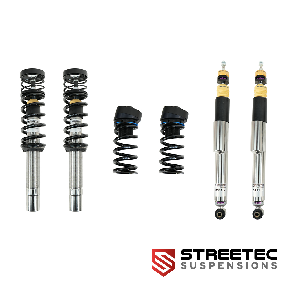 ultraLOW V3 inox - Coilovers - Audi A4 B9, A5 F5, A6/A7 C8 - 53 mm