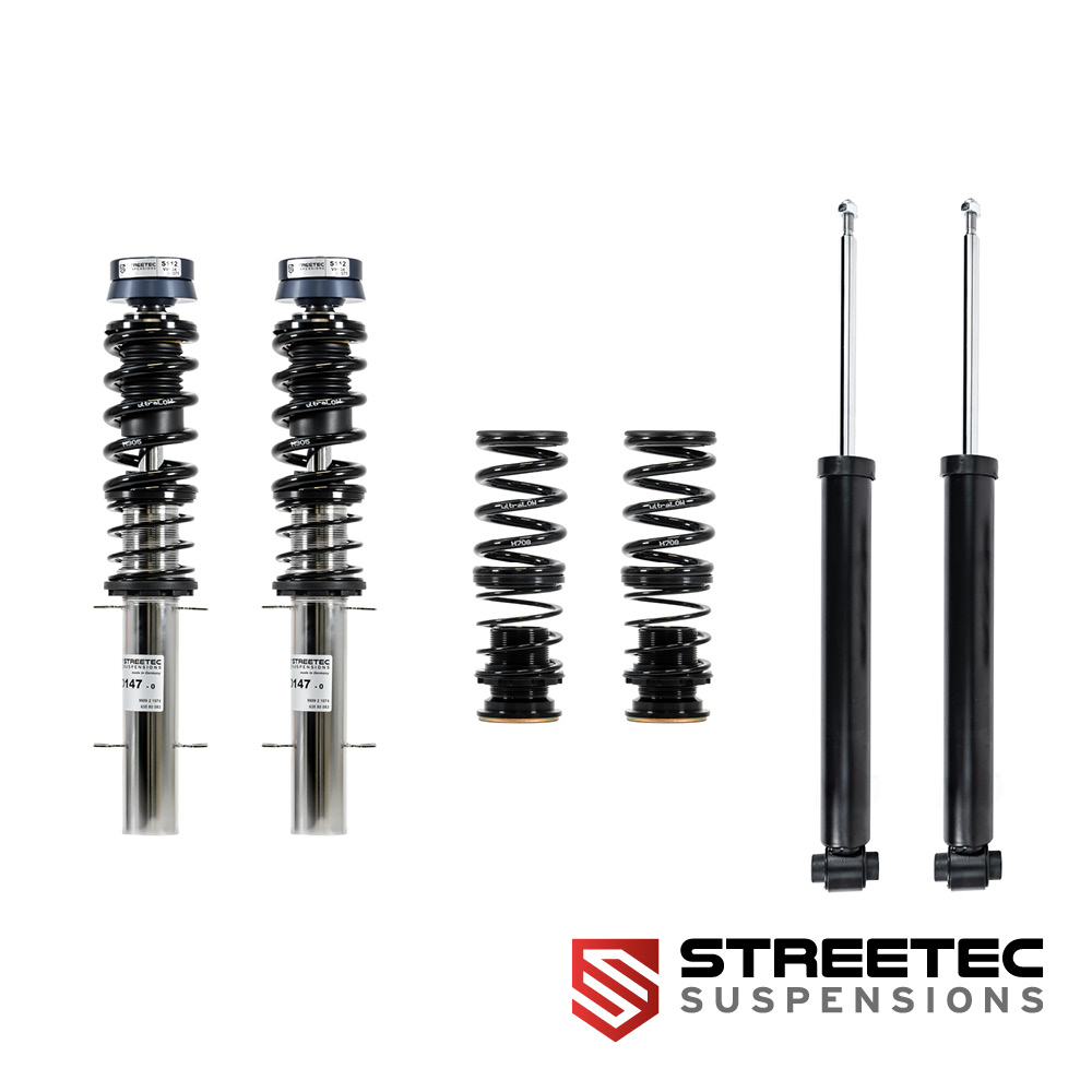 ultraLOW inox - Coilovers with Top Mounts - VW Golf 4 Platform - FWD