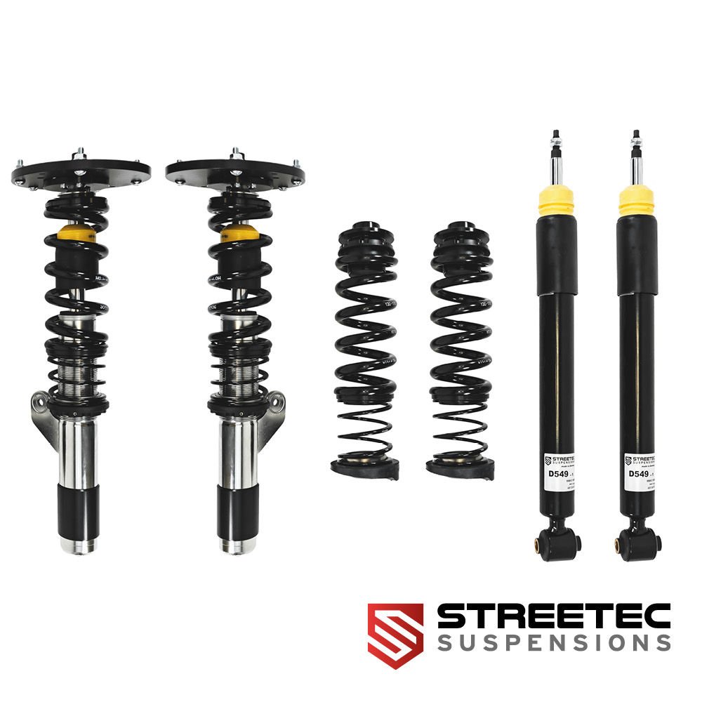 ultraLOW V2 inox - Coilovers with Top Mounts - BMW F2x / F3x